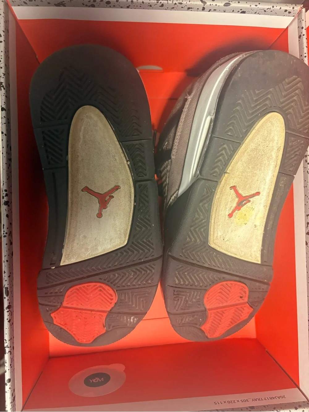 Jordan Men's Taupe/Black Suede Sneakers